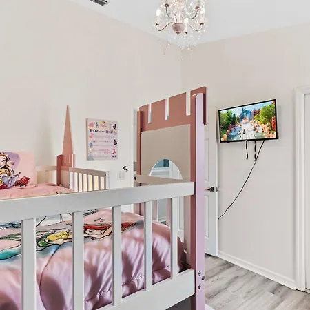 Beautiful 5Br 4 Baths Themed Home Near Disney And Universal, Private Pool, Gameroom, Baby Crib And More Kissimmee Extérieur photo